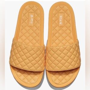 APL Men’s Nappa Leather Quilted Lusso Slide Sandals sz. 13 NIB